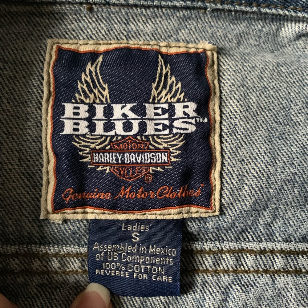 Vintage 1990’s Women’s Harley Davidson Vest - Picture 7 of 8